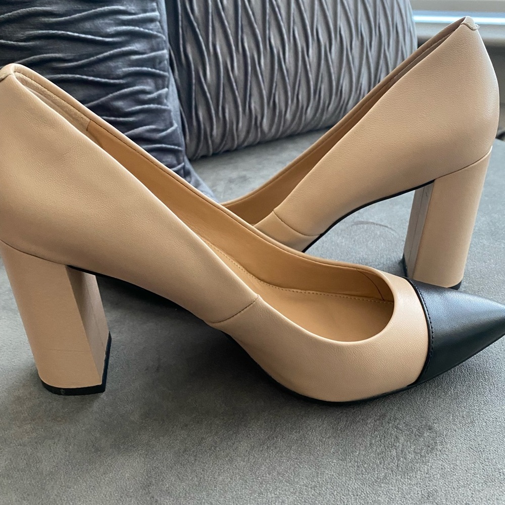 Banana Republic Cap-toe Block Heels